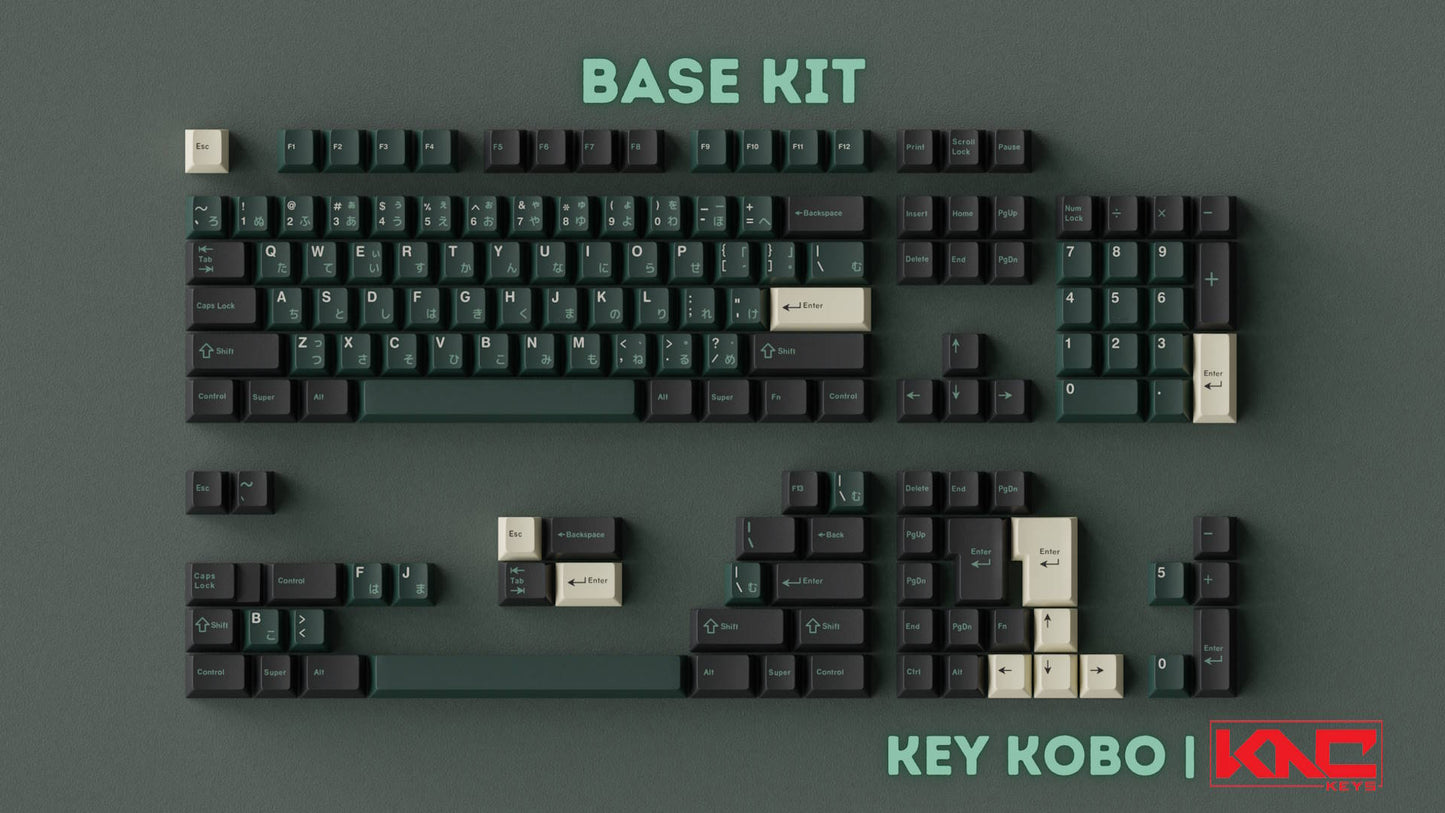 [GB] KKB Nori Keycaps